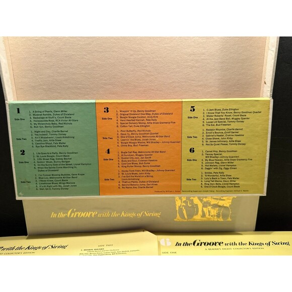 In The Groove With The Kings Of Swing Label: Reader's Digest ‎Vinyl Records - Picture 6 of 7